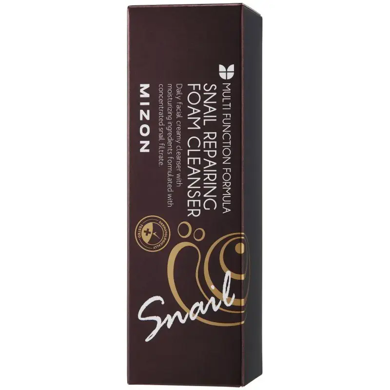 MIZON Snail repairing foam cleanser / Veido prausiklis 60 ml