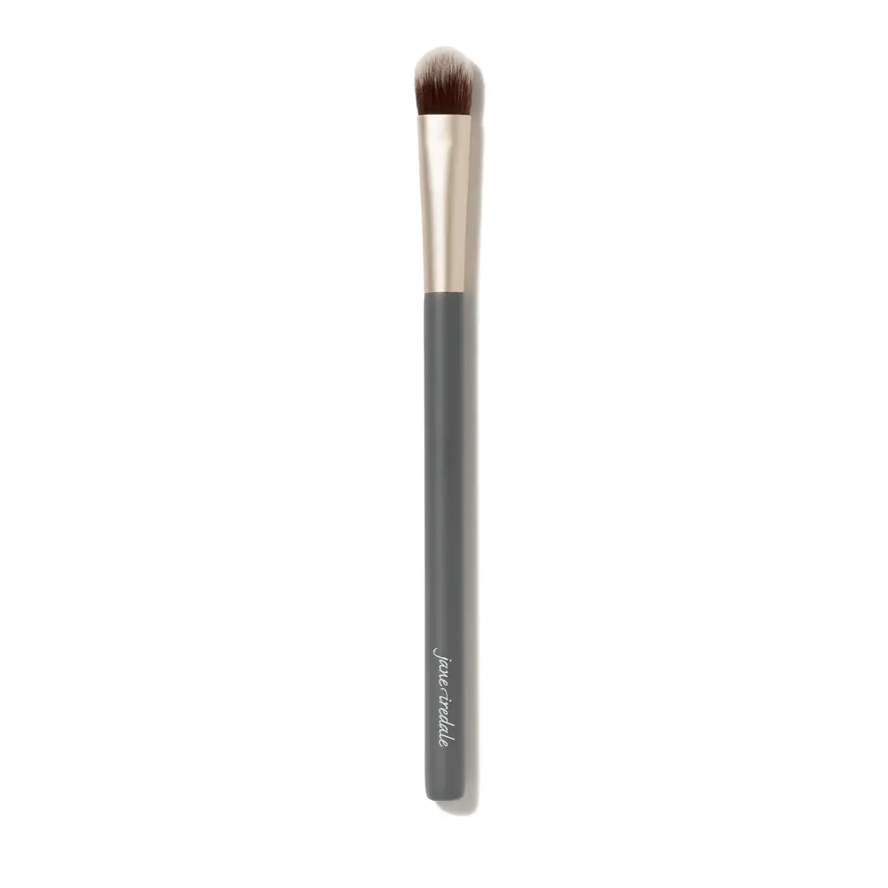 JANE IREDALE Fluffy eye brush / Kreminių ir sausų priemonių šepetėlis 