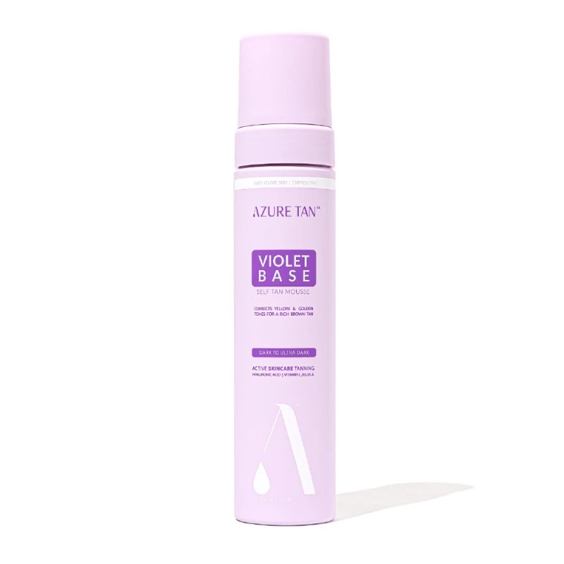 Azure Tan “Violet Base Dark To Ultra Dark” Greito poveikio savaiminio įdegio putos – tamsus atspalvis
