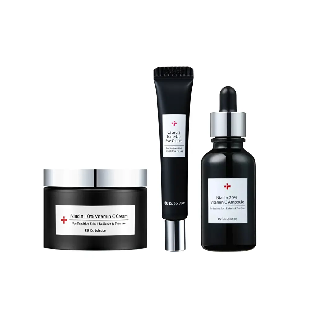CUSKIN Bright Renewal Set | Švytinčios ir atgaivintos odos rinkinys