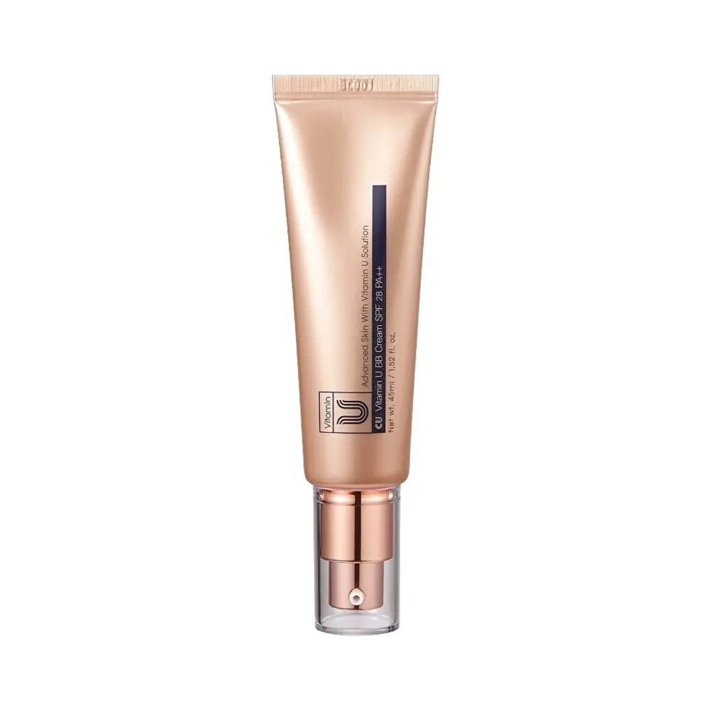 CUSKIN trigubo poveikio BB kremas su vitaminu U ir peptidais SPF28 PA++