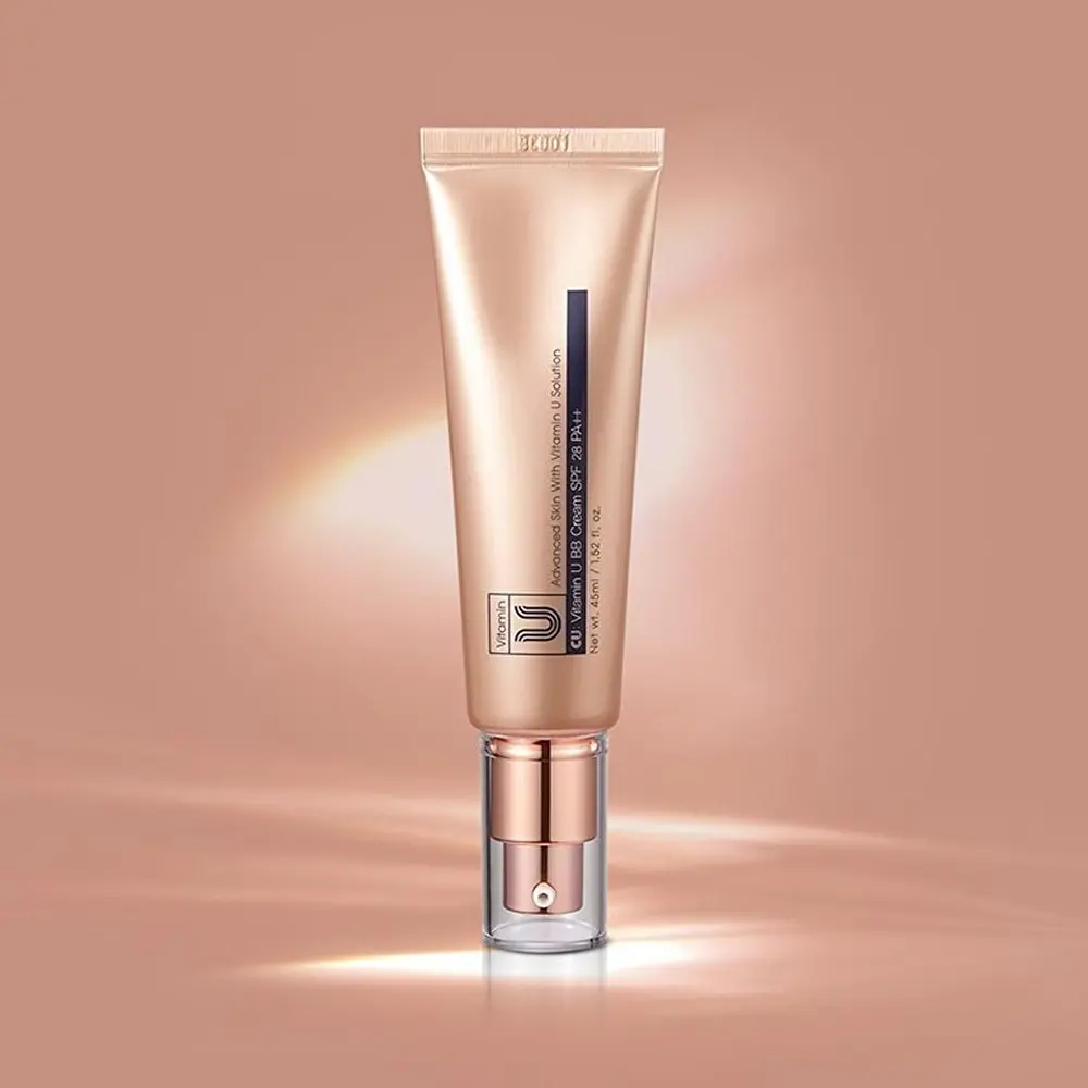 CUSKIN trigubo poveikio BB kremas su vitaminu U ir peptidais SPF28 PA++