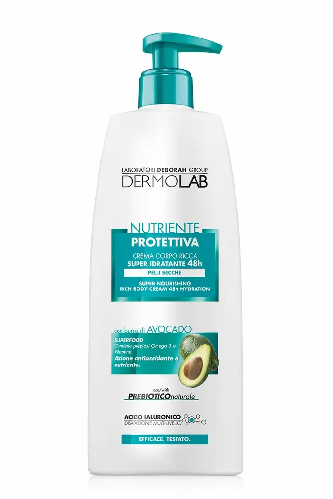 DEBORAH Dermolab maitinamasis kūno kremas, 400ml