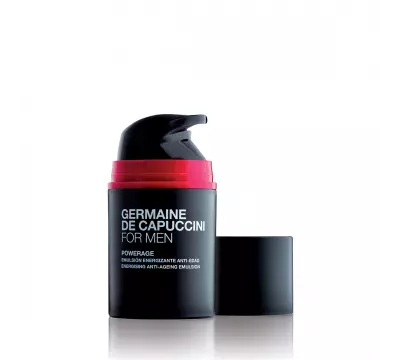 GERMAINE de CAPUCCINI FOR MEN emulsija vyrų odai &quot;POWERAGE&quot;