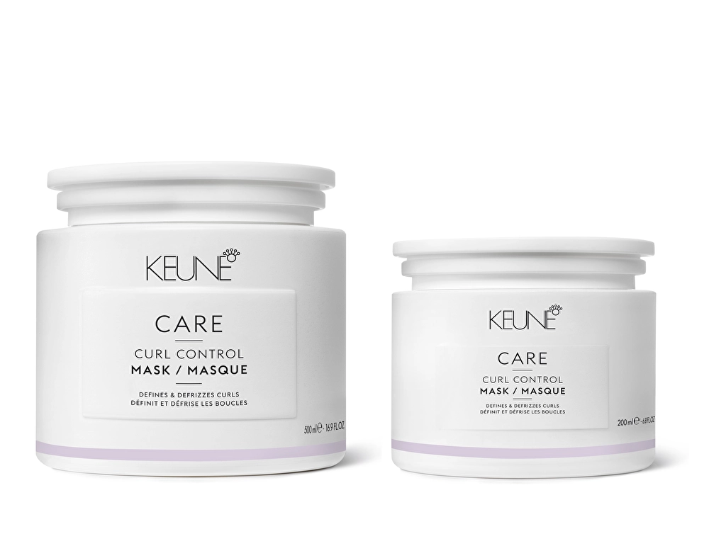 KEUNE CURL CONTROL kaukė minkštoms ir paklusnioms garbanoms, 200ml