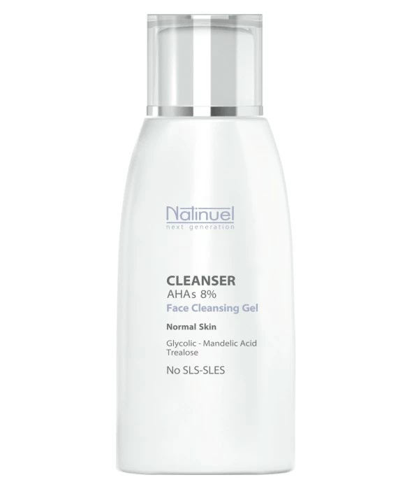 NATINUEL  PRAUSIKLIS CLEANSER AHAs 8% Normaliai odai - 8%