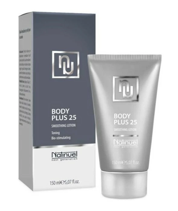 NATINUEL BODY PLUS 25 Lyginamoji emulsija su AHA ir peptidais