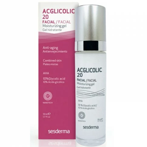 SESDERMA ACGLICOLIC 20 drėkinamasis gelis