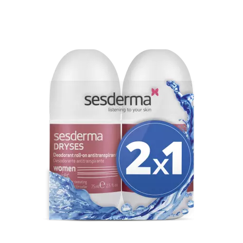 SESDERMA DRYSES dezodorantų rinkinys moterims, 2x75ml