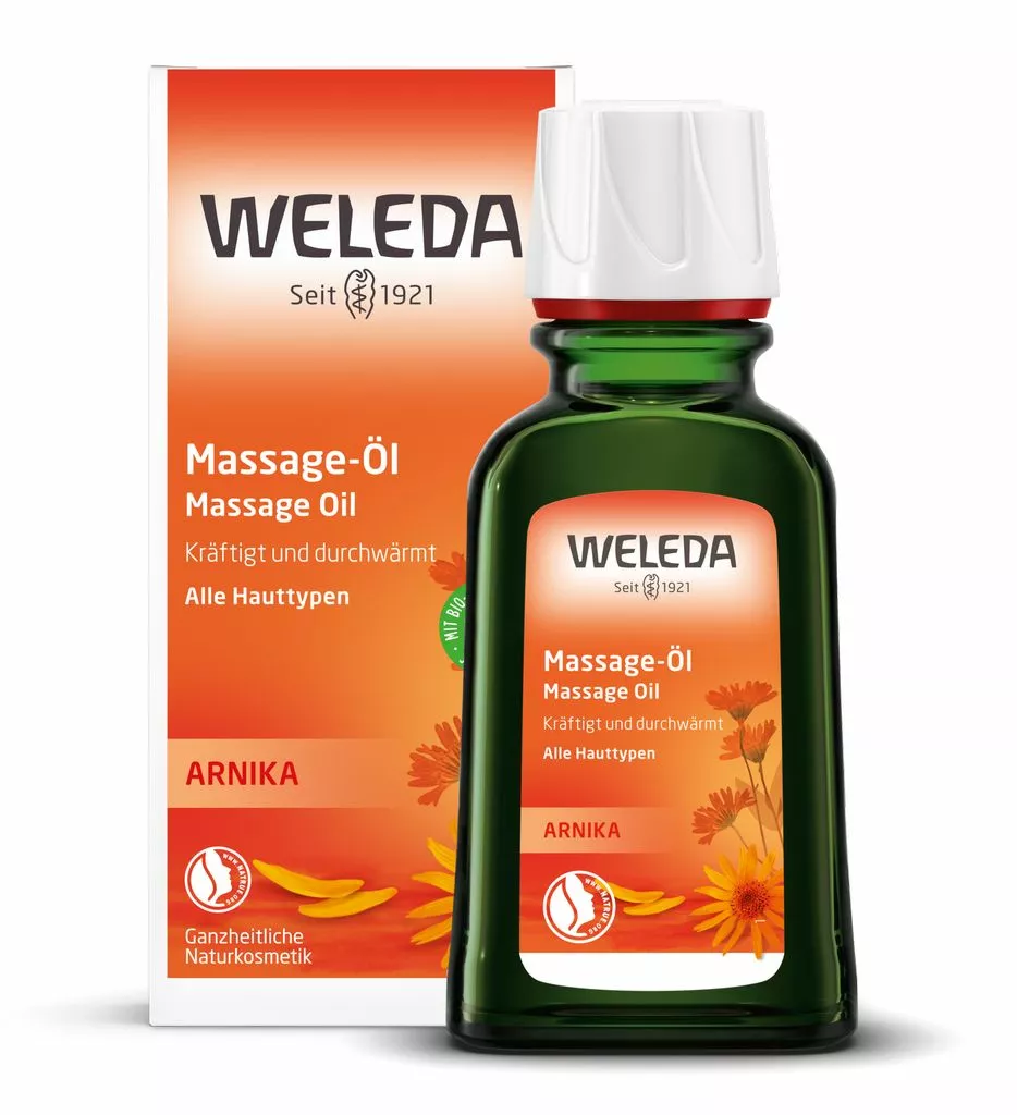 WELEDA Aliejus kūnui su arnika, 50ml