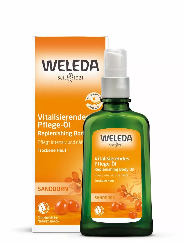 WELEDA Aliejus kūnui su šaltalankiais, 100ml