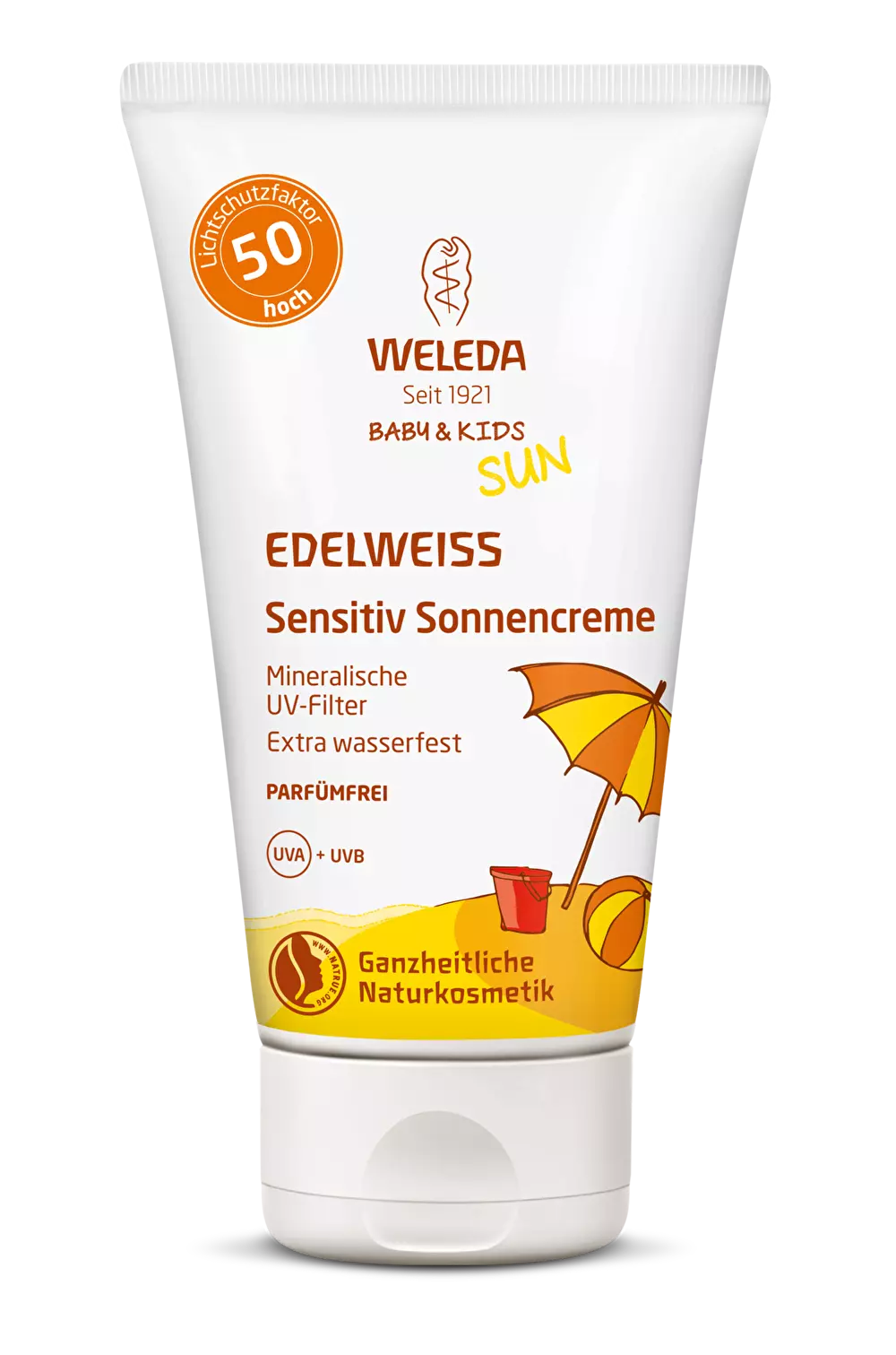 WELEDA Edelweiss kremas nuo saulės SPF50, 50ml