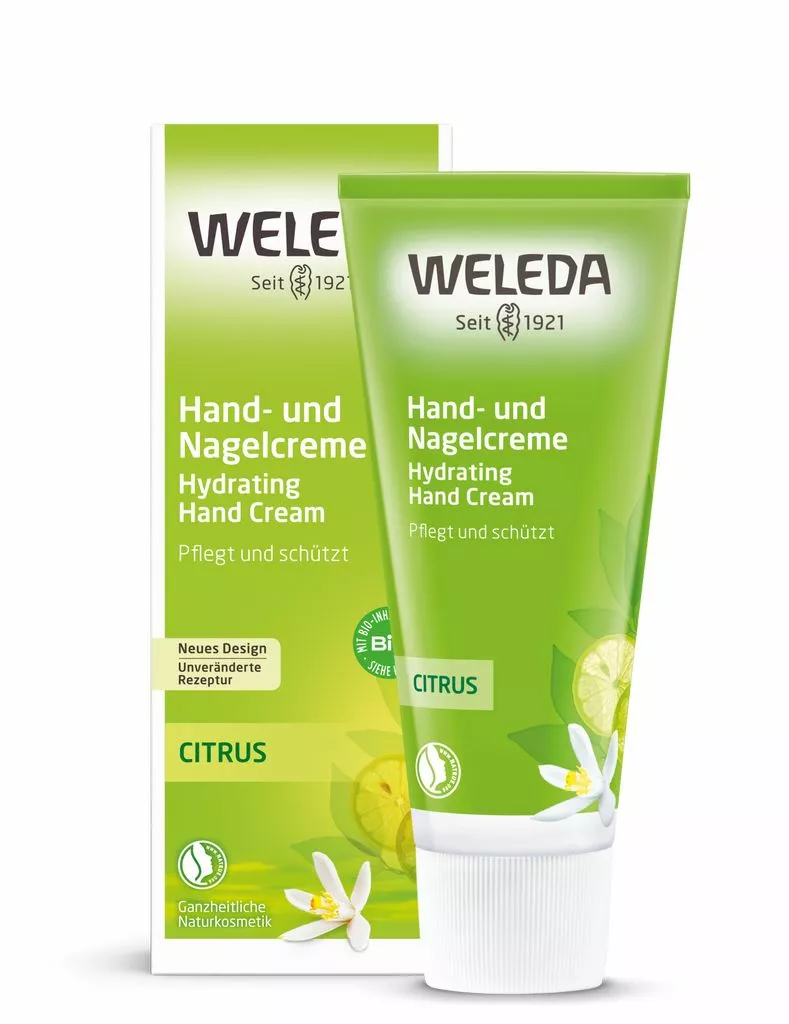 WELEDA Kremas su citrusais rankų ir nagų priežiūrai, 50ml