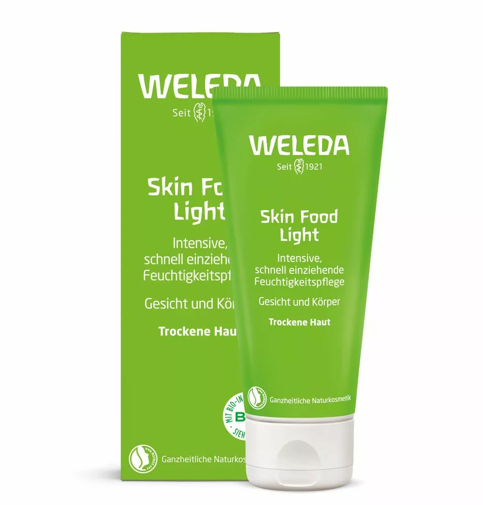 WELEDA Maitinamasis kūno kremas Skin food Light, 75ml