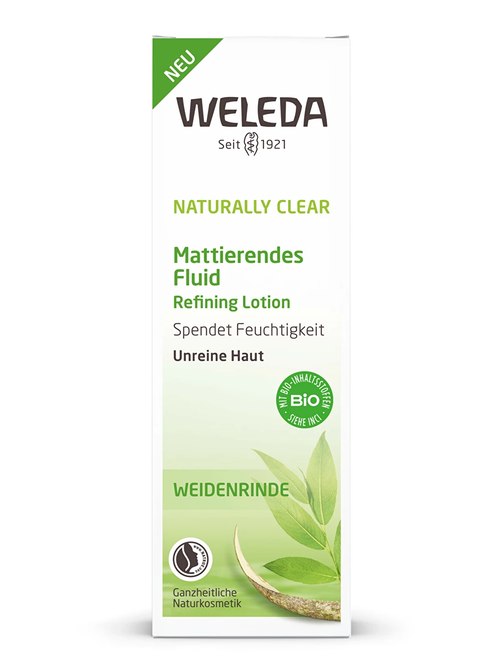 WELEDA Naturally Clear emulsija, 30ml