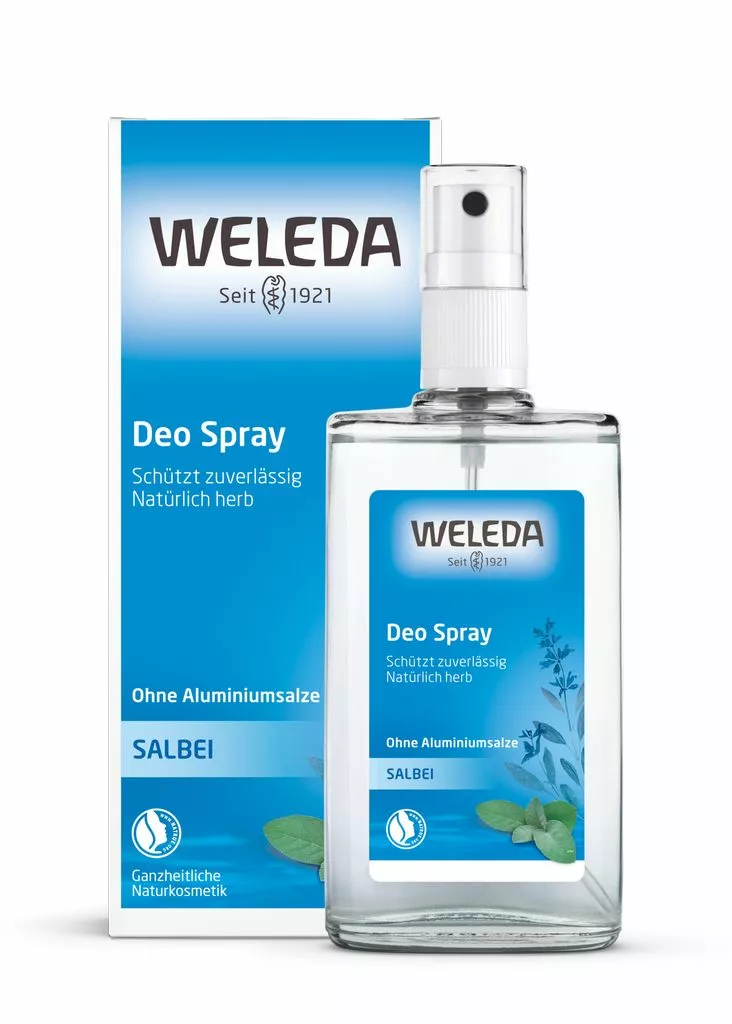 WELEDA Purškiamasis dezodorantas su šalavijais, 100ml