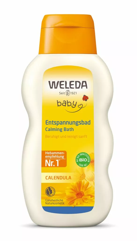 WELEDA Raminamoji vonelė su medetkomis CALENDULA BABY, 200ml