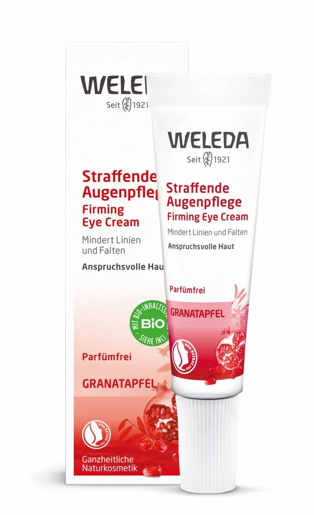 WELEDA Stangrinamasis paakių kremas su granatais, 10ml