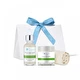 THE ORGANIC PHARMACY Anti-aging retinolio serumo ir kaukės rinkinys veidui „Overnight Repair Kit” su ekologiškos medvilnės servetėle
