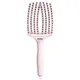OLIVIA GARDEN FINGER BRUSH PASTEL PINK COMBO LARGE plaukų šepetys