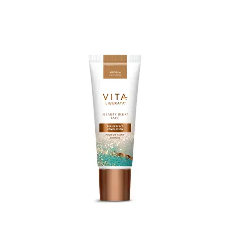 VITA LIBERATA BEAUTY BLUR - Odos atspalvį koreguojantis pagrindas, Dark, 30ml