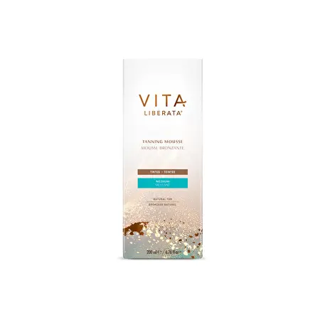 VITA LIBERATA TANNING MOUSSE TINTED – SAVAIMINIO ĮDEGIO PUTOS, SU IŠORINIU BRONZANTU, Dark, 200ml