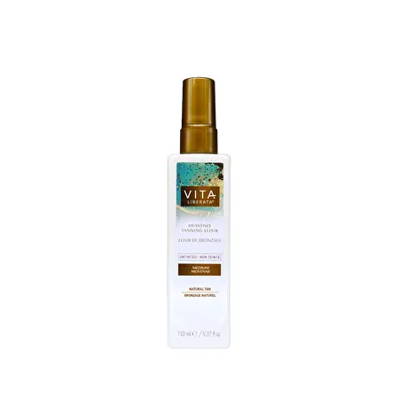 VITA LIBERATA HEAVENLY ELIXIR - Dangiškas savaiminio įdegio eliksyras su išoriniu bronzantu, Medium, 150ml