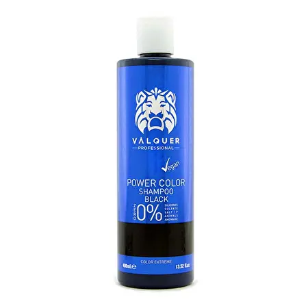 VALQUER Tonuojantis šampūnas juodos spalvos “Black Color”, 400ml