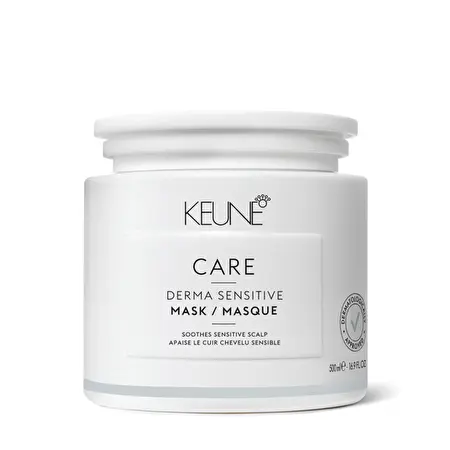 KEUNE DERMA SENSITIVE plaukų kaukė jautriai galvos odai, 500ml