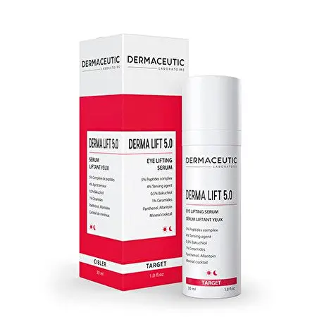 DERMACEUTIC DERMA LIFT 5.0 Stangrinamasis apyakių serumas, 30ml