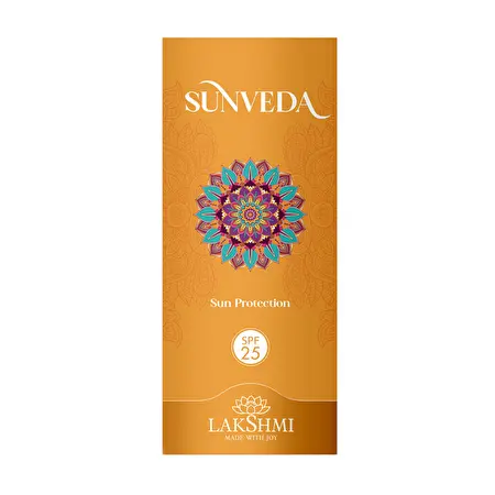 LAKSHMI SUNVEDA Apsauginis kremas nuo saulės su SPF25, 150ml