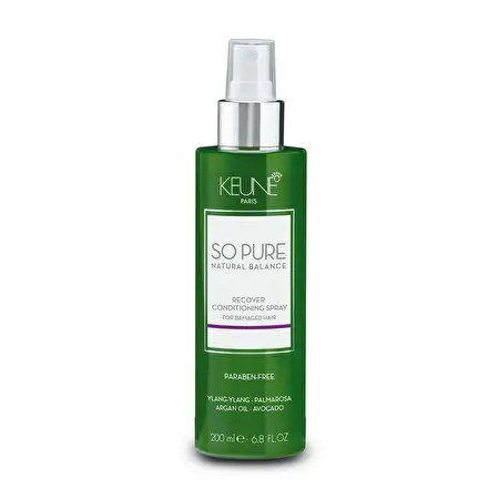 KEUNE SO PURE RECOVER purškiamas kondicionierius pažeistiems plaukams, 200ml