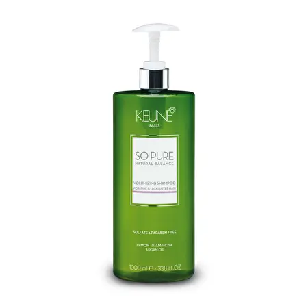 KEUNE SO PURE VOLUMIZING plaukų apimtį didinantis šampūnas, 1000ml