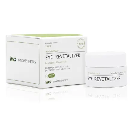 INNO-DERMA® EYE REVITALIZER INNOAESTHETICS Atgaivinamasis apyakių kremas, 15g