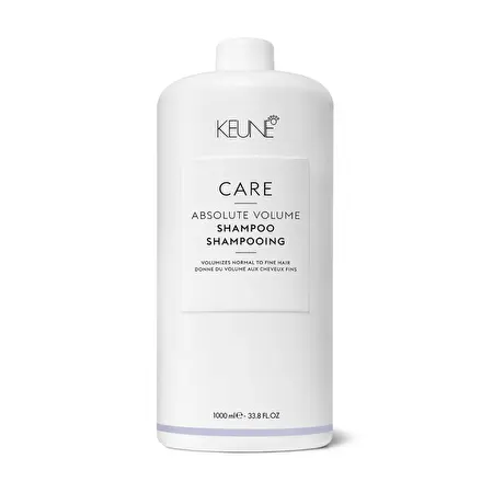 KEUNE CARE ABSOLUTE VOLUME šampūnas, didinantis plaukų apimtį, 1000 ml, su dozatoriumi
