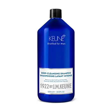 KEUNE 1922 by J.M.KEUNE DEEP-CLEANSING vyriškas giliai valantis plaukų šampūnas, 1000ml