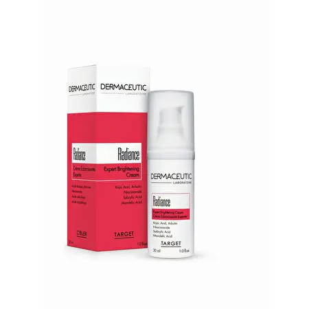 DERMACEUTIC RADIANCE Švelniai nušveičia odą ir atkuria odos spindesį, skaistinamasis kremas, 30ml