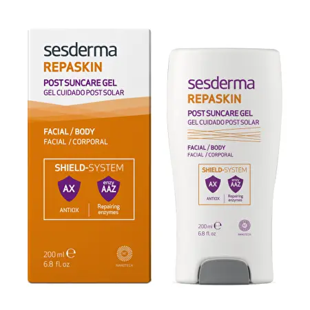 SESDERMA REPASKIN Liposominis gelis po saulės vonių, 200 ml