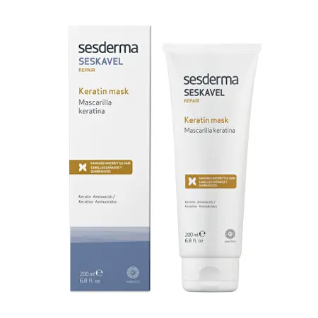 SESDERMA SESKAVEL REPAIR Kaukė su keratinu, 200ml