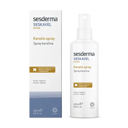 SESDERMA SESKAVEL REPAIR Purškiklis su keratinu, 200 ml