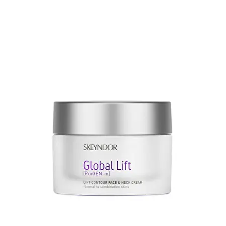 SKEYNDOR Global Lift stangrinantis veido ir kaklo kremas normaliai kombinuotai odai, 50ml