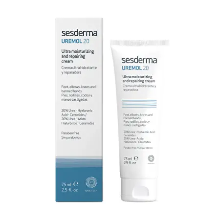 SESDERMA UREMOL 20 Ypatingai drėkinantis ir odą atstatantis kremas, 75ML