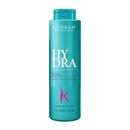  KORBAN HYDRA CAPILAR MASK BRAZILIAN KERATIN – Universalus maitinamasis keratinas, 100ml