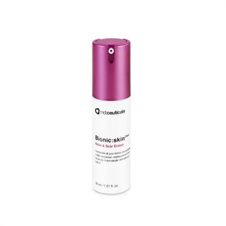 md:ceuticals BIONIC:SKINCLEAR ACNE & SCAR ERASER Intensyvaus poveikio kremas nuo aknės, 30ml