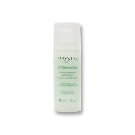 MAYSTAR OIL BALANCE PURIFYING EMULSION MATT EXPRESS Matinio efekto valomoji emulsija, 50ml