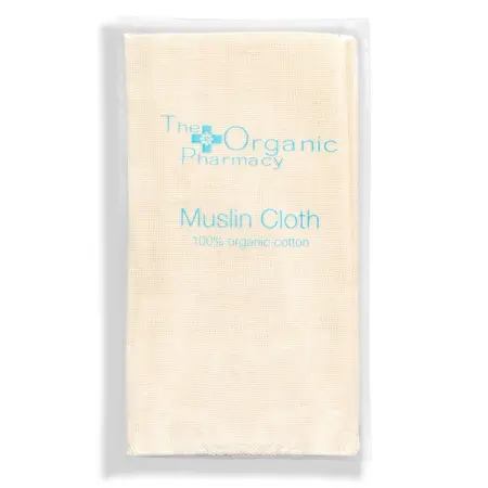 THE ORGANIC PHARMACY Ekologiškos medvilnės servetėlė „Organic Muslin Cloth“, 1vnt