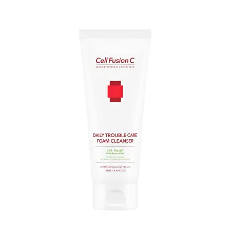  CELL FUSION C Prausiklis riebiai odai „Daily Trouble Care Cleanser“, 130ml