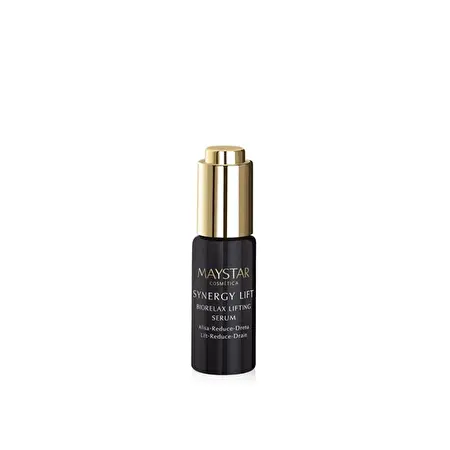 MAYSTAR SYNERGY LIFT BIORELAXING LIFTING SERUM Atkuriantis veido kontūrus, pagražinantis veido bruožus serumas su gyvačių nuodais, 30ml