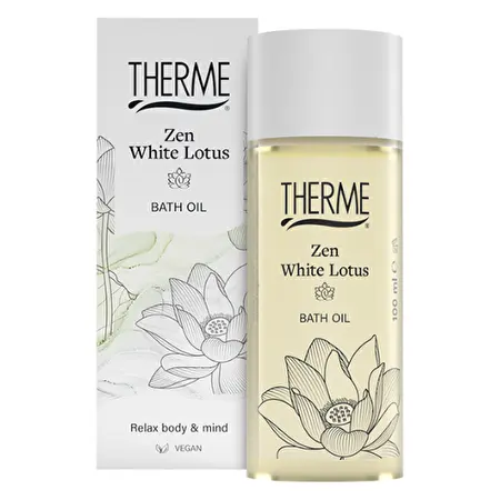 THERME ZEN WHITE LOTUS Vonios aliejus, 100ml