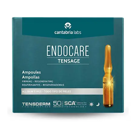 ENDOCARE TENSAGE Stangrinančios ampulės, 10x2ml